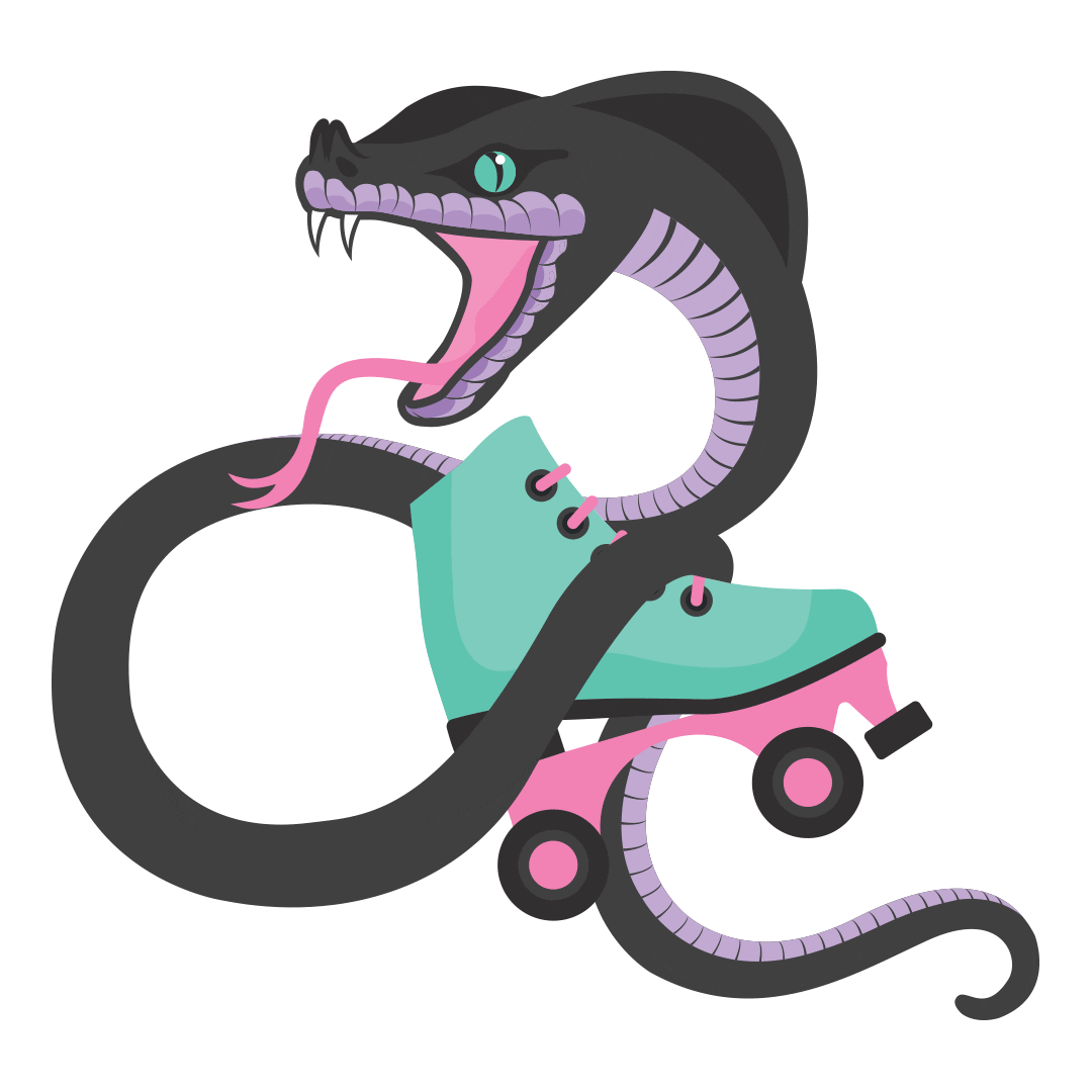 Kobra Kwaai Roller Dojo Sticker