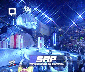 9. In-ring Segment with a returning Superstar Giphy