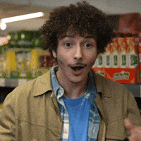 Happy Surprise GIF by ALDI FRANCE Happy Surprise GIF by ALDI FRANCE