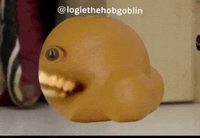 Annoying Orange Hey Apple GIF