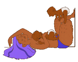 Twins Breastfeeding Sticker