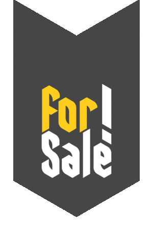 For Sale Arrow Sticker