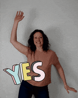 Excited Yes Please GIF by Kelly | Kaydee Web