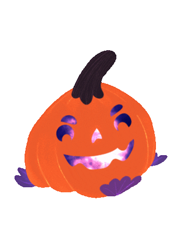 Trick Or Treat Halloween Sticker by Poupoutte