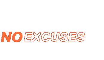 Noexcuses Sticker by myClubs