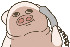 Phone Talking Sticker