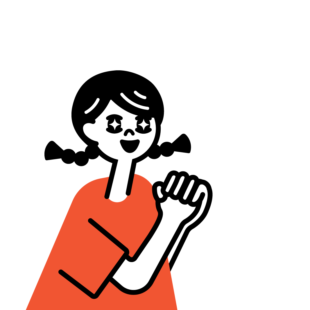 Happy Girl Sticker by YAICHI