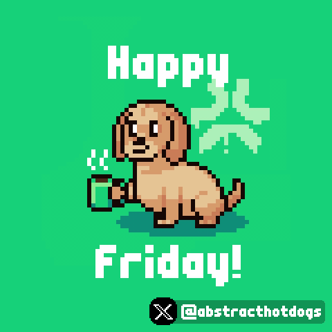 Morning Friday GIF by HotDogs