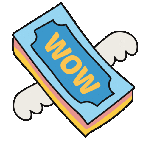 Money Wow Sticker by HapaKristin