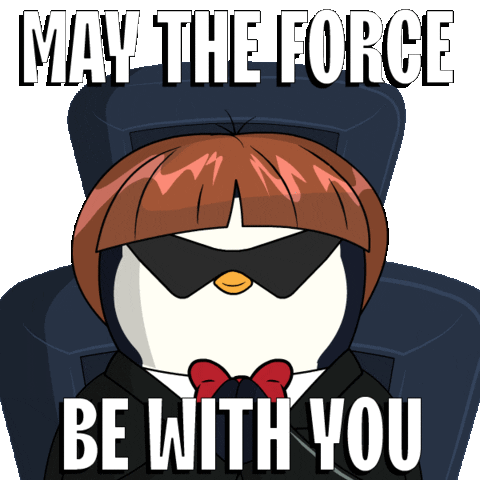 Star Wars Day GIF by Pudgy Penguins