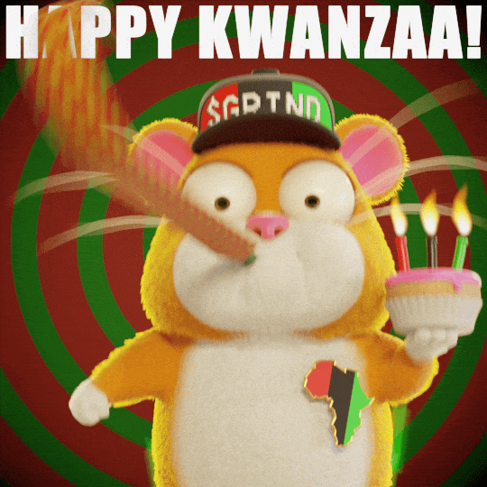 Happy Kwanzaa Habari Gani GIF by Grind