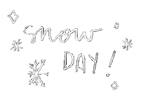 Winter Snow Storm Sticker