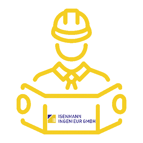 Baustelle Ingenieur Sticker by Isenmann Ingenieure