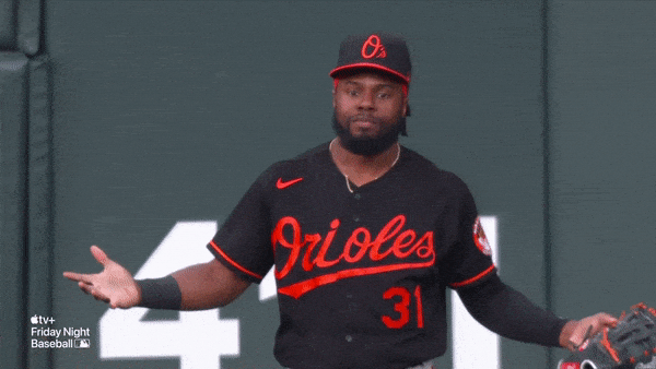 Cedric Mullins What GIF by Baltimore Orioles - Find & Share on GIPHY