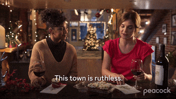 North Pole Housewives GIF by PeacockTV