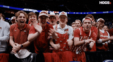 March Madness Coach Cal GIF by Hogs+