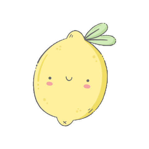 Fruit Lemon Sticker