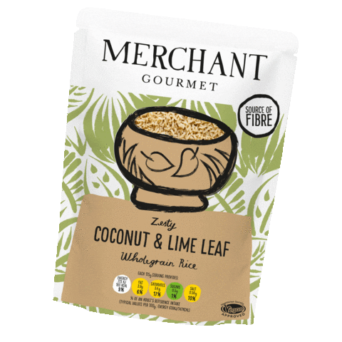 Coconut Rice Sticker by Merchant Gourmet