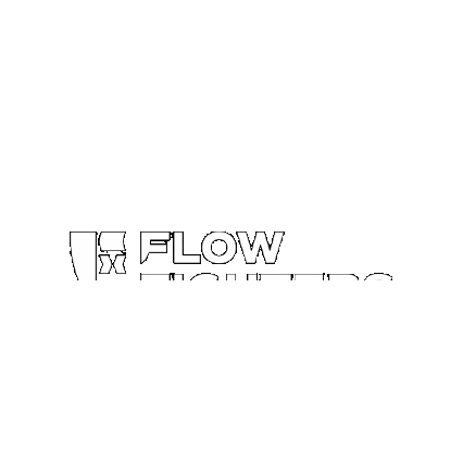Flow Fighters Academy Sticker