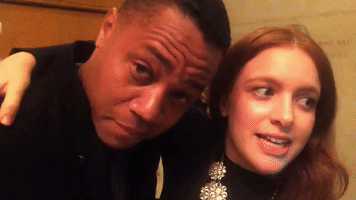 strippingdowncelebs oj simpson american crime story selfie stick cuba gooding jr GIF