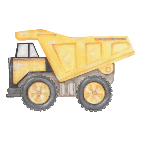 Construction Sticker by Little Rae Prints