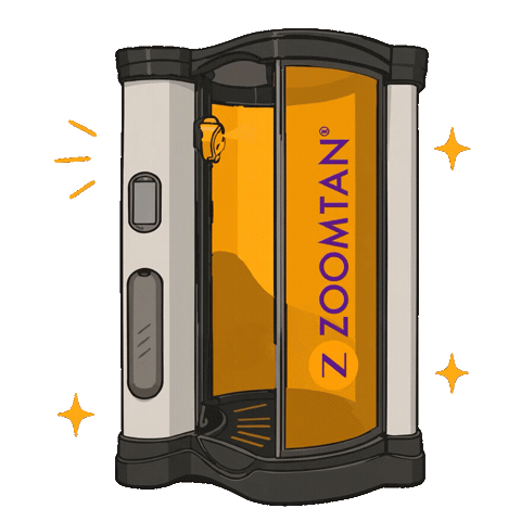 Spray Tanning Sticker by Zoom Tan