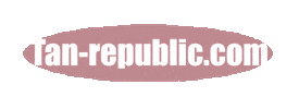 Tan Republic Sticker