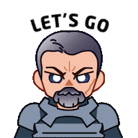 Lets Go Sticker by Dune Movie