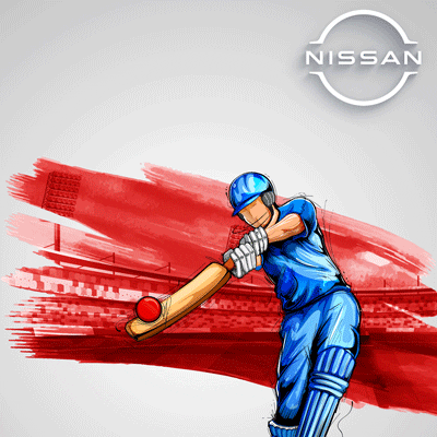 NissanOman india cricket match 6 GIF