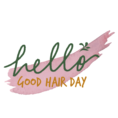 Good Hair Day Self Love Sticker by Bee Choo Origin