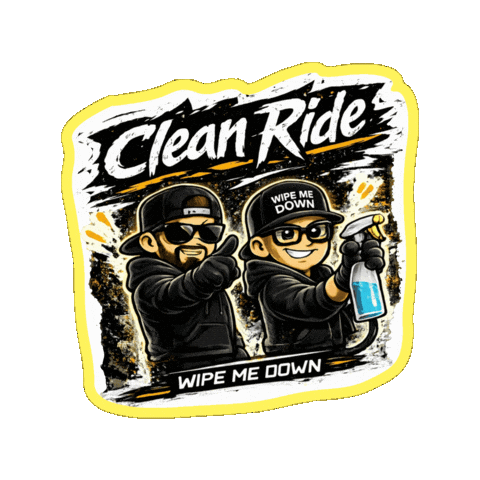 Car Wash Wmd Sticker by Wipe Me Down Detail
