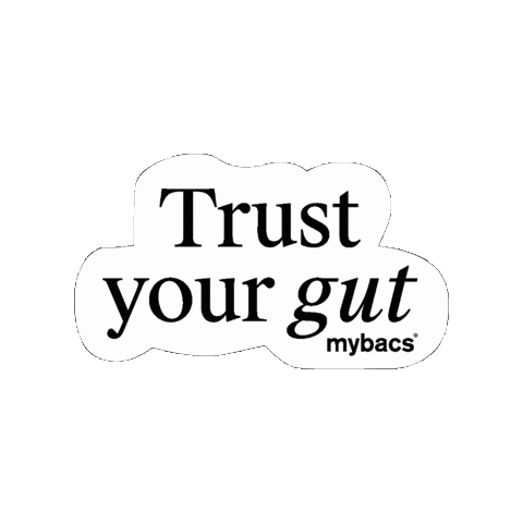 Guthealth Microbiome Sticker by mybacs