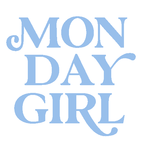 Monday Grl Sticker