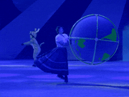 Strong Woman Performance GIF by Disney On Ice