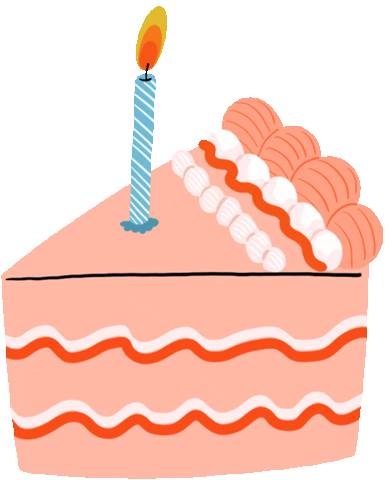 Celebrate Happy Birthday Sticker by Manjit Thapp