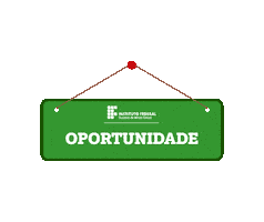 Oportunidade Ifet Sticker by IFSudesteMG