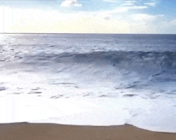 Ocean Waves GIF by blaanks