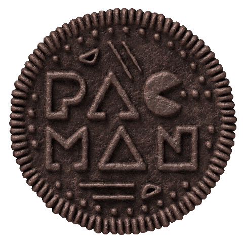 Pac-Man Sticker by OREO Bulgaria