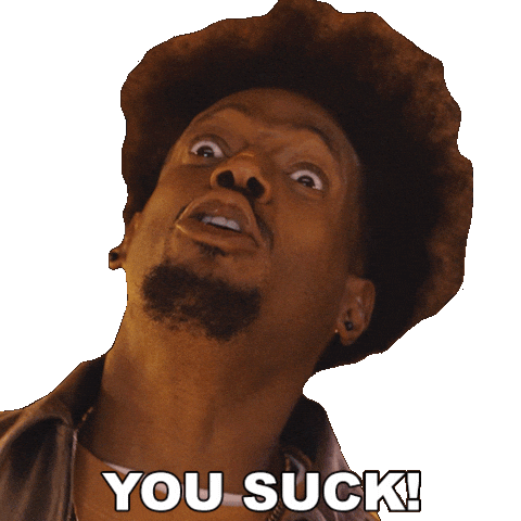 You Suck Sticker by Scary Movie