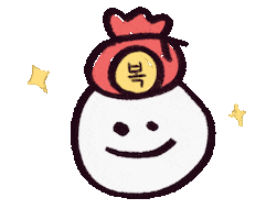 Happy 행복 Sticker
