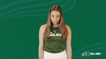 New Orleans Tennis GIF by GreenWave