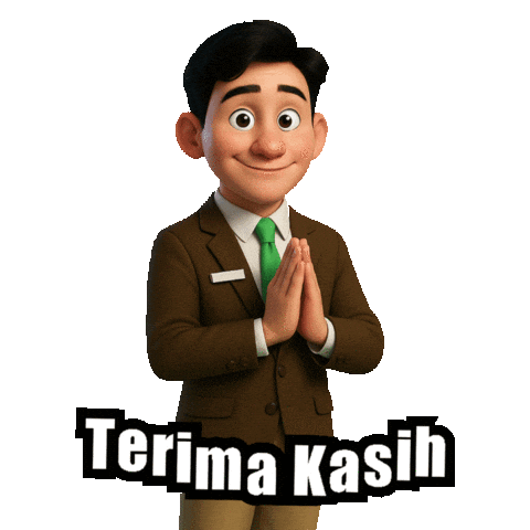 Terima Kasih Sticker by Politeknik Pariwisata Medan