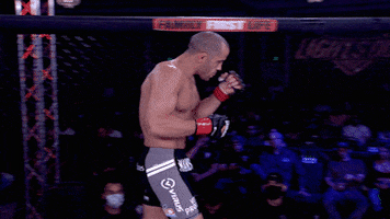 lightsoutxf mma fighting fighter warm up GIF
