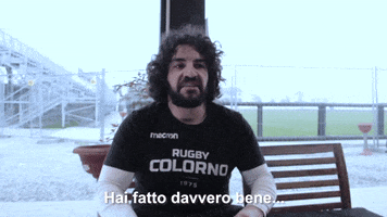 Well Done Ben Fatto GIF by Rugby Colorno