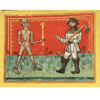 Death Skeleton GIF by GIF IT UP