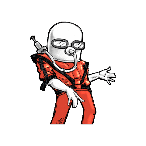 Dance Michael Sticker