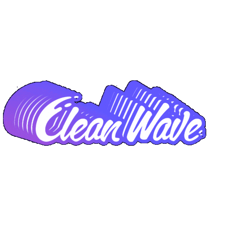 Clean Wave Sticker