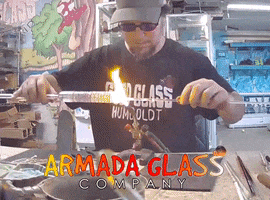 Art Fire GIF by Armada Glass Company