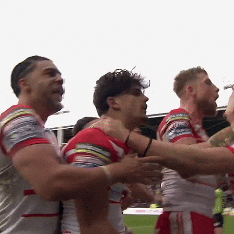 Rugby League Shush GIF by St.Helens R.F.C