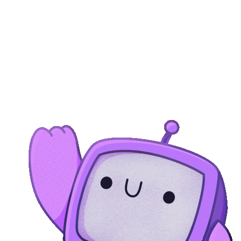 Cute Robot Sticker